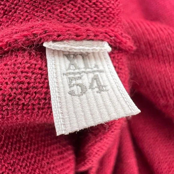 Ermenegildo Zegna Mens Wool Cashmere Crewneck Sweater XL 54 lightweight